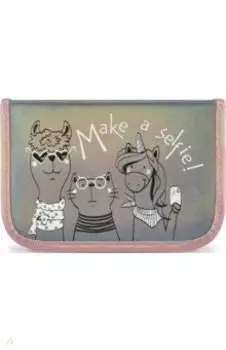 Пенал школьный Коты