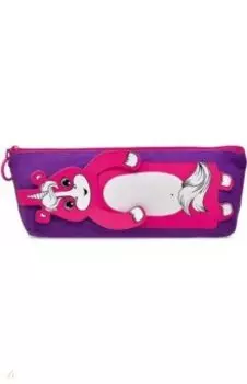 Пенал школьный "Единорог", одно отделение, 20х8х3,5 см. (49483)