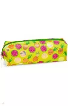 Пенал школьный "Фруктовый бум" (одно отделение, без наполнения)