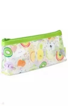 Пенал школьный "Фрукты", одно отделение, без наполнения, 21х10х3,5 см. (53995)