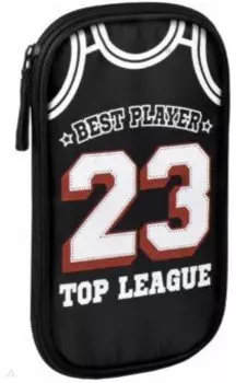 Пенал школьный Игрок, черный