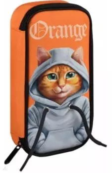 Пенал школьный Кот