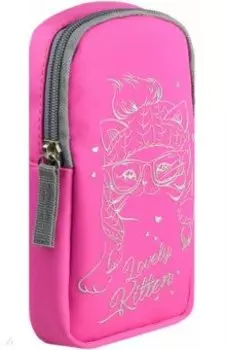 Пенал школьный Кот в шапке