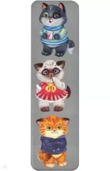 Пенал школьный Котята, металлический