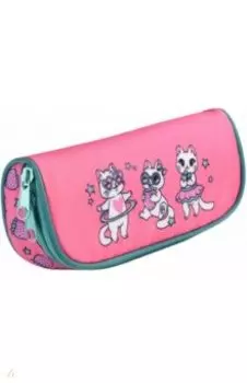 Пенал школьный Озорные котики