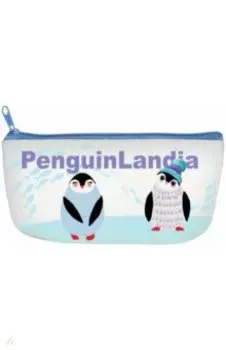 Пенал школьный Пингвины