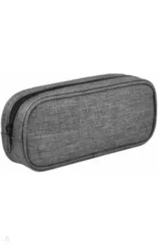 Пенал школьный, серый