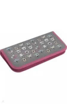 Пенал школьный "Собаки" (1 отделение, без наполнения) (46276)