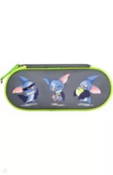 Пенал школьный Супер Мышь, микрофибра, 20.5х7.5х4 см