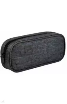 Пенал школьный, темно-серый