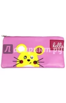 Пенал школьный "Забавная мышка" (40491-25)