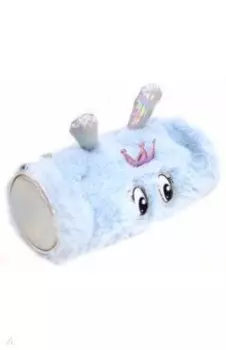 Пенал школьный "Зайка" голубой (51474)