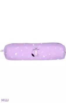 Пенал-тубус школьный Котик, на молнии, силиконовый