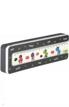 Пенал Яркие будни, с линейкой