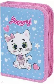 Пенал Yummy Cupcakes, 1 отделение
