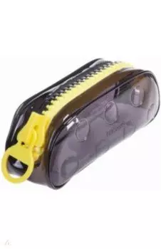 Пенал Zipper, Black&Yellow, одно отделение