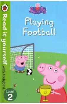Peppa Pig. Playing Football
