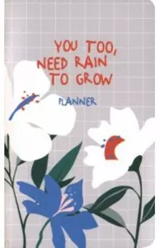 Планер недатированный Sentiment. Цветы, 48 листов, точка