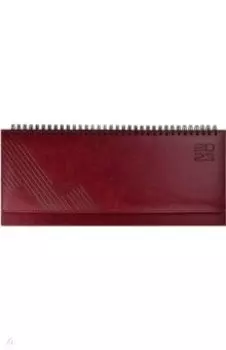 Планинг датированный на 2023 год Сариф. Бордовый, 64 листа