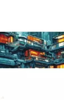 Планинг карманный недатированный Город будущего, 64 листа