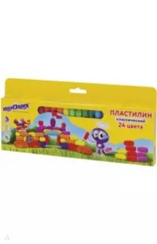 Пластилин 24 цвета, "ЮНЛАНДИК-АРХИТЕКТОР" (105031)