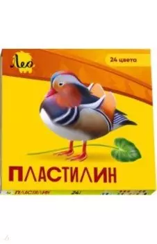 Пластилин, 24 цветов