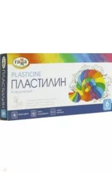Пластилин 6 цветов "Классический" (281030)
