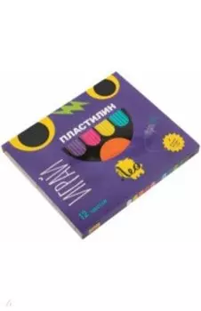 Пластилин классический Играй, 12 цветов