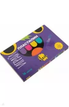 Пластилин классический Играй, 16 цветов