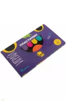 Пластилин классический Играй, 18 цветов