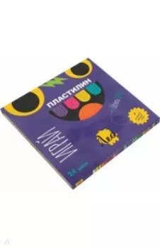 Пластилин классический Играй, 24 цвета