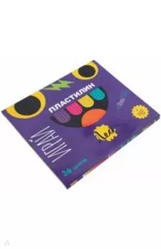 Пластилин классический Играй, 36 цветов