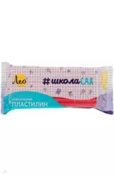 Пластилин классический Учись, красный, 240 гр