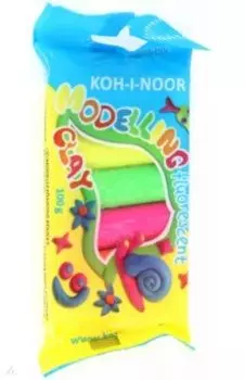 Пластилин Ocean, 5 флуоресцентных цветов