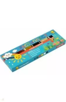 Пластилин Расти, 6 цветов, растительный