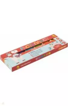 Пластилин растительный Пастель, 6 цветов