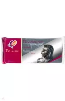 Пластилин скульптурный серый, 500 грамм