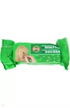 Пластилин скульптурный твердый, телесный, 550 г