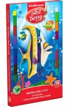 Пластилин со стеком ArtBerry, 18 цветов