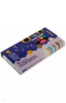 Пластилин восковой Играй, 10 перламутровых цветов