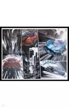 Плёнка цветная для уроков труда Гонки