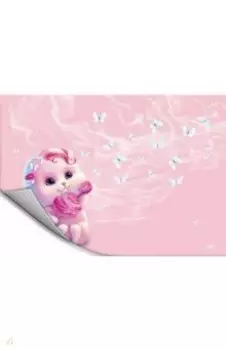 Плёнка цветная для уроков труда Розовый зайка