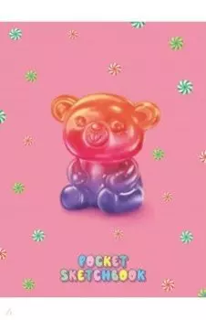Pocket скетчбук Мишка, А6, 48 листов