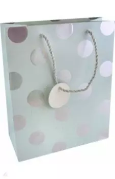 Подарочный пакет Синий лен