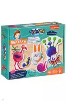 Поделки из помпонов, фетра, пушистой проволоки (ВВ3963)