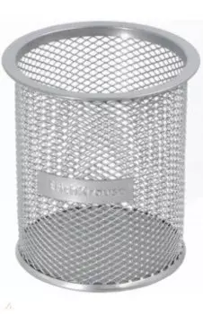 Подставка цилиндрическая металлическая Compass. Classic, серебряная