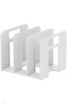 Подставка для бумаг пластиковая Techno. Classic, белый