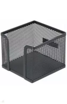 Подставка для бумажного блока прямоугольная металлическая Compass, Classic, черная