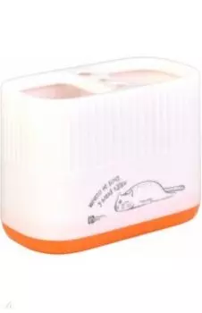 Подставка для канцелярских принадлежностей Кот на белом