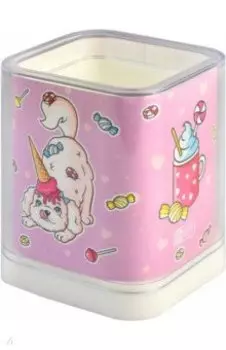 Подставка для канцелярских принадлежностей Щенок сладкоежка, полистирол